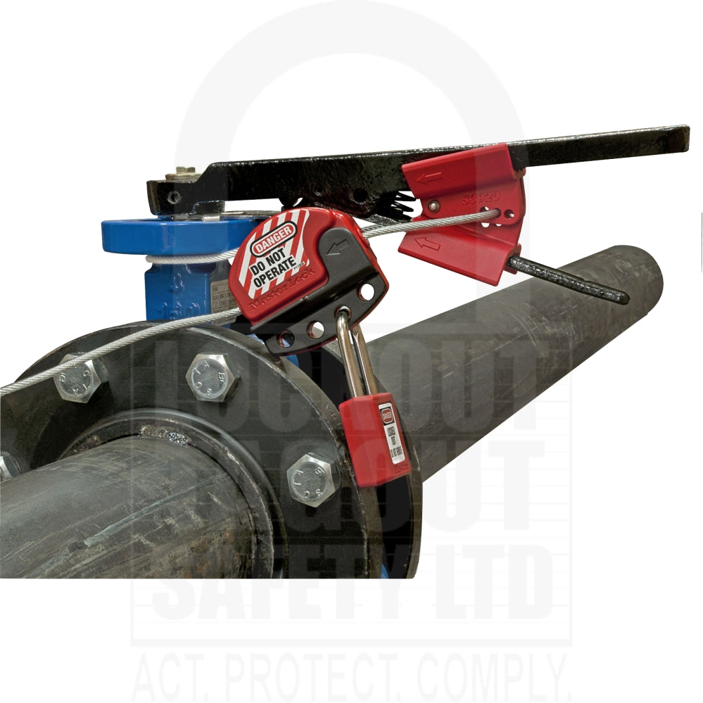 S3920 Adjustable Butterfly Valve Lockout S3920 Adjustable Butterfly Valve Lockout